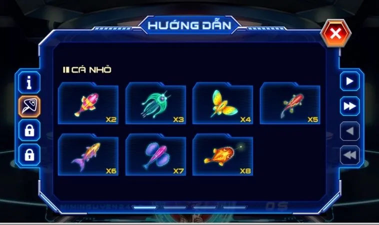 Săn Quái Thú Ngoài Hành Tinh Với Bắn Cá Men In Black U888 2 Các sinh vật trong game Bắn Cá Men In Black U888
