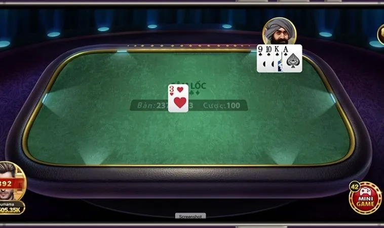 Bàn chơi Sâm Lốc U888