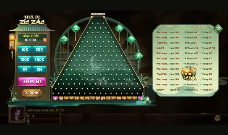 Bật Mí Cách Chơi Game Nhanh ZicZac U888 Thắng Lớn Mỗi Ngày 2 Giao diện chơi game nhanh ZicZac U888